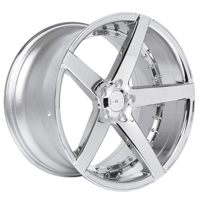 De concave Extreme Wielen 22 Duim Gewankelde Randen 7-13J van Chrome