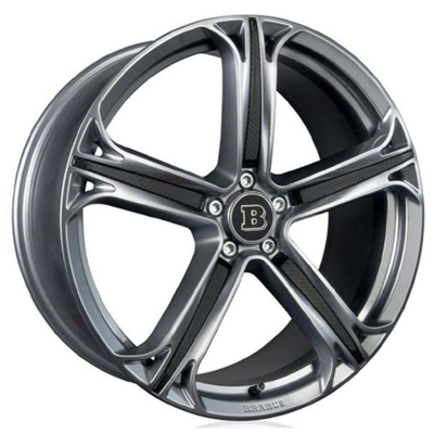 Het Vloeibare Antraciet van Brabusmercedes benz forged wheels monoblock T