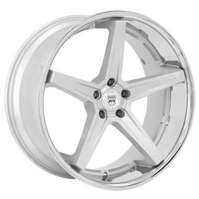 De Lip van Savage Lexani Silver Rims With Chrome