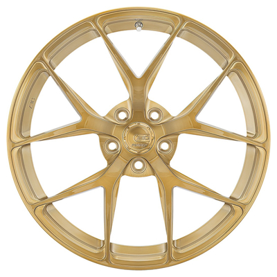 21 de duim RZ21 Audi R8 bronst Wielen omdat Gesmede Concave Monoblock