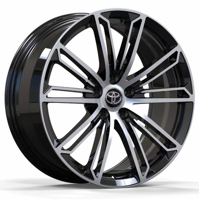 Toyota 19“ OEM Ontwerp smeedt Autowielen Machinaal bewerkt Gezicht