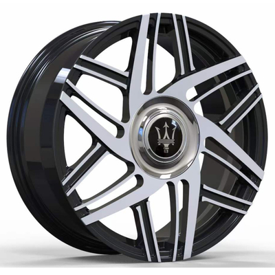 Van de Randenmonoblock Gesmede Wielen 6061-T6 van Maserati Quattroporte het Aluminiumlegering