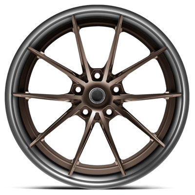 T6-6061 Titanium 3 Stukken Gesmede Wielen