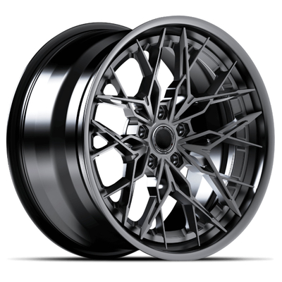 Bent Staggered Spokes 3 Stukken Gesmede Wielenpasvormen voor McLaren Audi R8