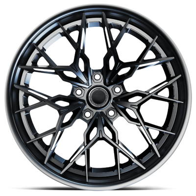 Bent Staggered Spokes 3 Stukken Gesmede Wielenpasvormen voor McLaren Audi R8