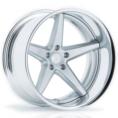 Diepe de Legeringsvossen Gesmede Wielen VWS 3 Vijf Spokes van het Schotel6061-t6 Aluminium