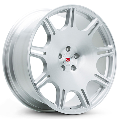 van de Wielenmonoblock van 6061-T6 polijsten de Vossen Gesmede Randen Vossen VPS 312 Zilver