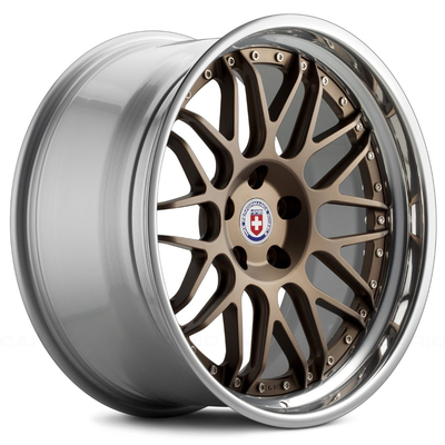HRE C100 smeedde de Diepe Legering van het de Rang6061-t6 Aluminium van Schotelranden Ruimtevaart