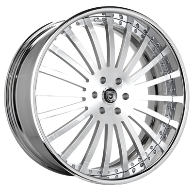 Lexani als-714 Chrome Gesmede Wielen6061-t6 Multispoke Randen