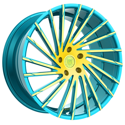 De Verschijning van Mutispokes Lexani rijdt 22 Duim met CNC Machinaal bewerkte Groeven