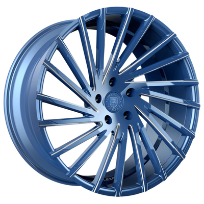 De Verschijning van Mutispokes Lexani rijdt 22 Duim met CNC Machinaal bewerkte Groeven