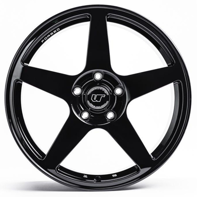 20x9.0 20x12 991 Turboporsche Gesmede Wielen polijsten Zwarte