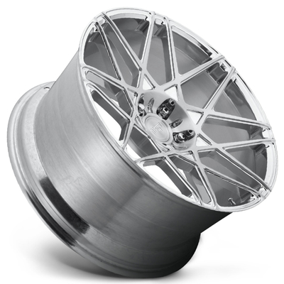 Concave Heldere Zilveren Monoblock Gesmede Wielen