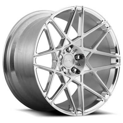 Concave Heldere Zilveren Monoblock Gesmede Wielen