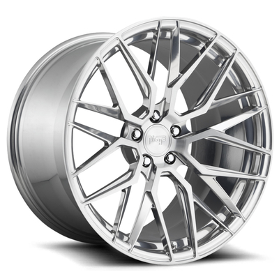 6061-T6 heldere Zilveren Gesmede Monoblock rijdt Concave Spokes