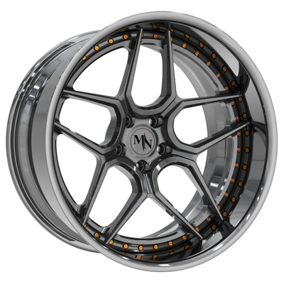 Diepe Schotel 3 Gesmede de Wielen r-FX101 Diepe Schotel van PC Audi S5 JC Lichtgewicht