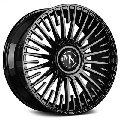 Multispokes Monoblock Gesmede de Wielen Brutozwarte van Mainingsmotorsports