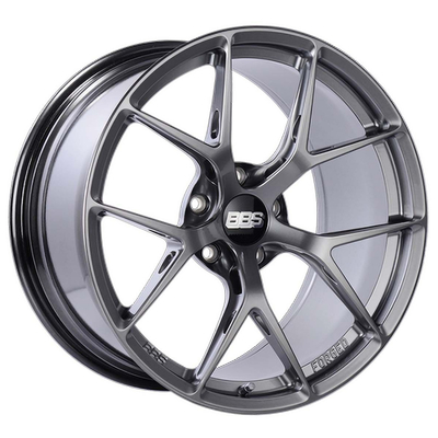 Gesmede het Aluminiumwielen 6061-T6 van Diamond Silver BBS Spar Lichtgewicht