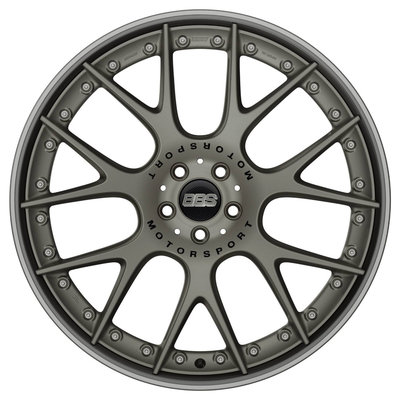 Van het het Satijnplatina van BBS CH-r II van de Wielenmotorsport BBS Gesmede de Lasergravure