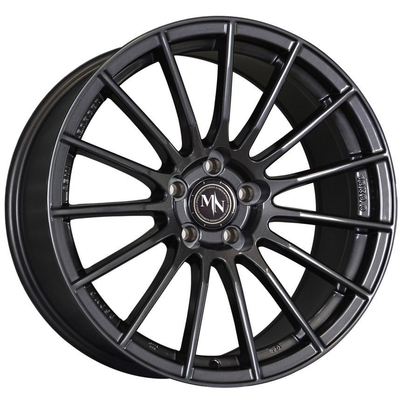 PCD 112mm smeedt de Autolegering van het Wielen6061-t6 Aluminium Matte Black Rims