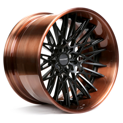 2 stukken Gesmede Wielenuf/2-301 Multispoke Randen JWL TUV VIA
