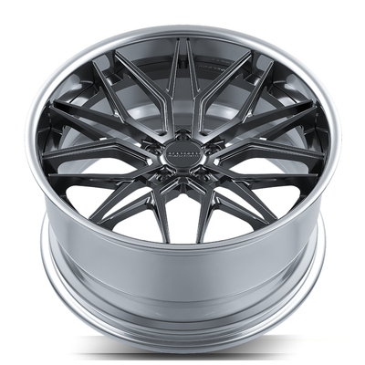 Y Draai Spokes 2 de Legeringsrand 6061-T6 van stuk Concave Wielen Uf/2-103