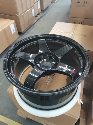 De Stralen Volk die van Nissan Skyline GT-r R34 R33 R32 Gesmede Wielen Nismo LMGT4 rennen