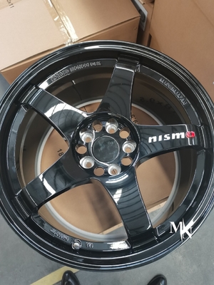 De Stralen Volk die van Nissan Skyline GT-r R34 R33 R32 Gesmede Wielen Nismo LMGT4 rennen