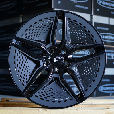 22“ polijst Zwarte Forgiato EV 001 Forgiato Wielenpasvormen voor Tesla Model S Model X smeedden