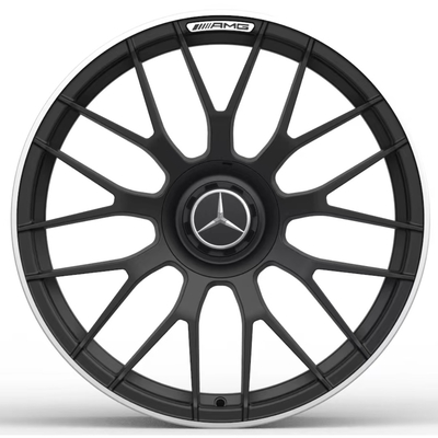AMG-Kruis sprak Mercedes Benz Forged Wheels Matt Black