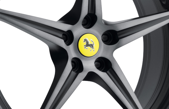 OEM Ontwerpferrari Gesmede Wielen voor 458 het Aluminiumlegering van Italië 6061-T6