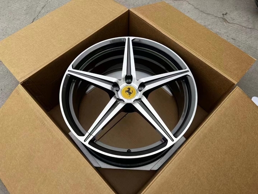 OEM Ontwerpferrari Gesmede Wielen voor 458 het Aluminiumlegering van Italië 6061-T6