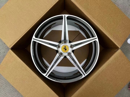 OEM Ontwerpferrari Gesmede Wielen voor 458 het Aluminiumlegering van Italië 6061-T6