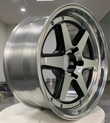 Diepe Schotel 2 de stuk Gesmede Legering van het Wielen6061-t6 Aluminium