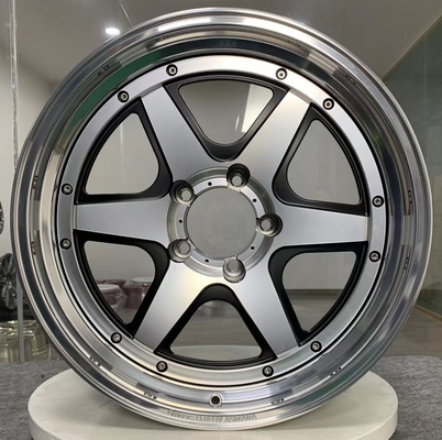 Diepe Schotel 2 de stuk Gesmede Legering van het Wielen6061-t6 Aluminium