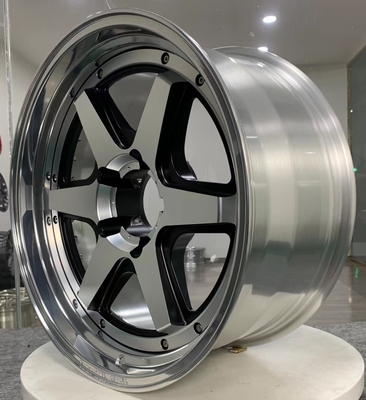 Diepe Schotel 2 de stuk Gesmede Legering van het Wielen6061-t6 Aluminium