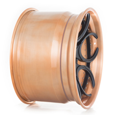ADV05C Concurrentie van de spoorspecificatie 3 de Stuk Gesmede Legering van het Wielen6061-t6 Aluminium