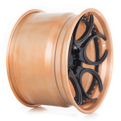 ADV05C Concurrentie van de spoorspecificatie 3 de Stuk Gesmede Legering van het Wielen6061-t6 Aluminium