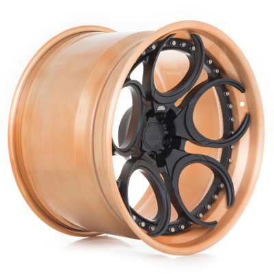 ADV05C Concurrentie van de spoorspecificatie 3 de Stuk Gesmede Legering van het Wielen6061-t6 Aluminium