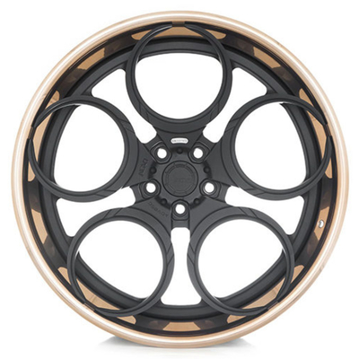 ADV05C Concurrentie van de spoorspecificatie 3 de Stuk Gesmede Legering van het Wielen6061-t6 Aluminium