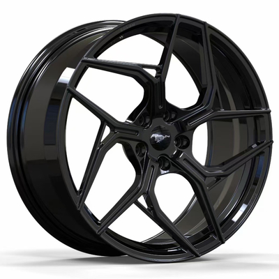 Autowielen 20 21 22 Duim 5x114.3 van Ford Mustang Gloss Black Forge