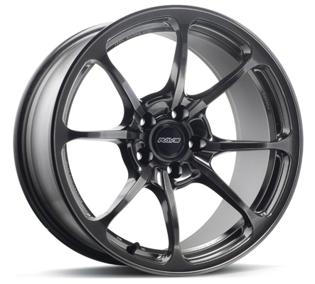 Volk Racing Ne24 gesmede wielen mat gunblack