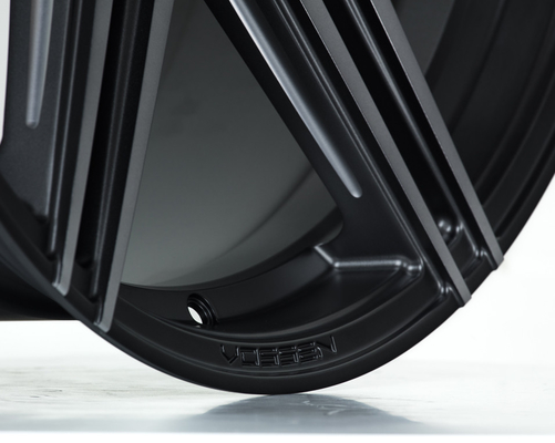 Getinte hoogglans zwarte Vossen HF6-2 gesmede wielen voor Ford F-150 Raptor Escalade