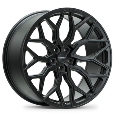 Vossen HF-2 Satijn Zwarte Gesmede Wielen