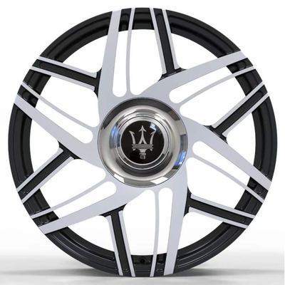 Van de Randenmonoblock Gesmede Wielen 6061-T6 van Maserati Quattroporte het Aluminiumlegering