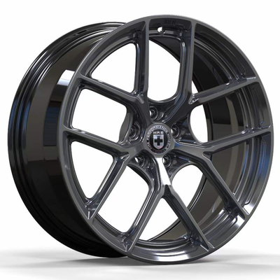 De hyper Zwarte Randen van HRE P101SC Monoblock voor Audi A5