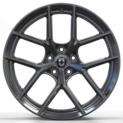 De hyper Zwarte Randen van HRE P101SC Monoblock voor Audi A5