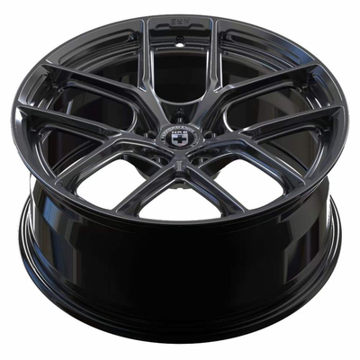 De hyper Zwarte Randen van HRE P101SC Monoblock voor Audi A5
