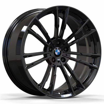 20“ polijst Zwarte Gesmede Wielen voor BMW 5 Reeksen