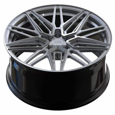 Satijn Zilveren Vossen HF-7 Gesmede Wielen voor Land Rover Range Rover